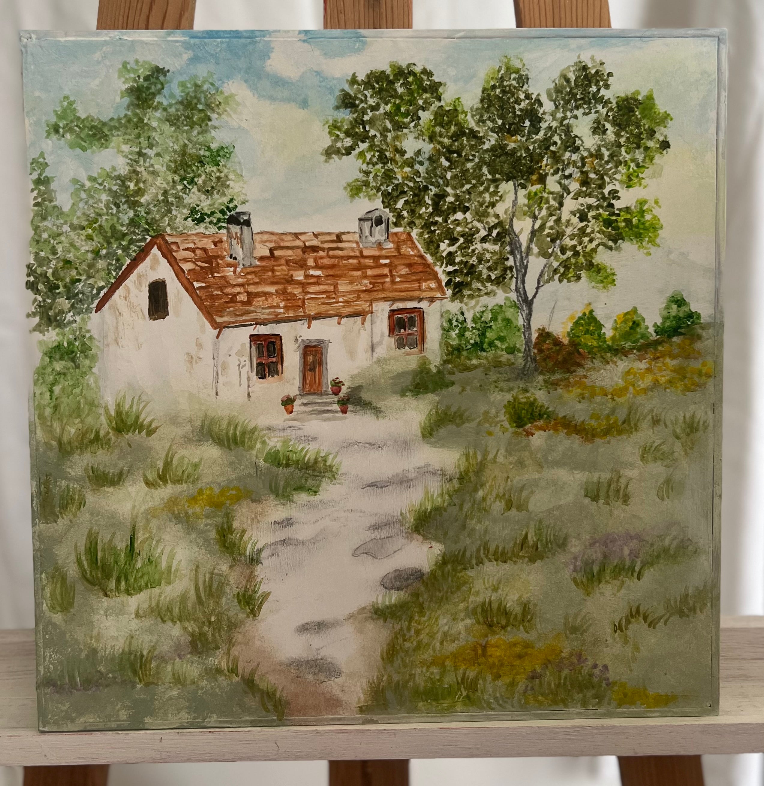 Lienzo Casa de campo