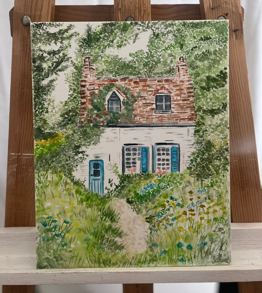 Lienzo Casa Blanca