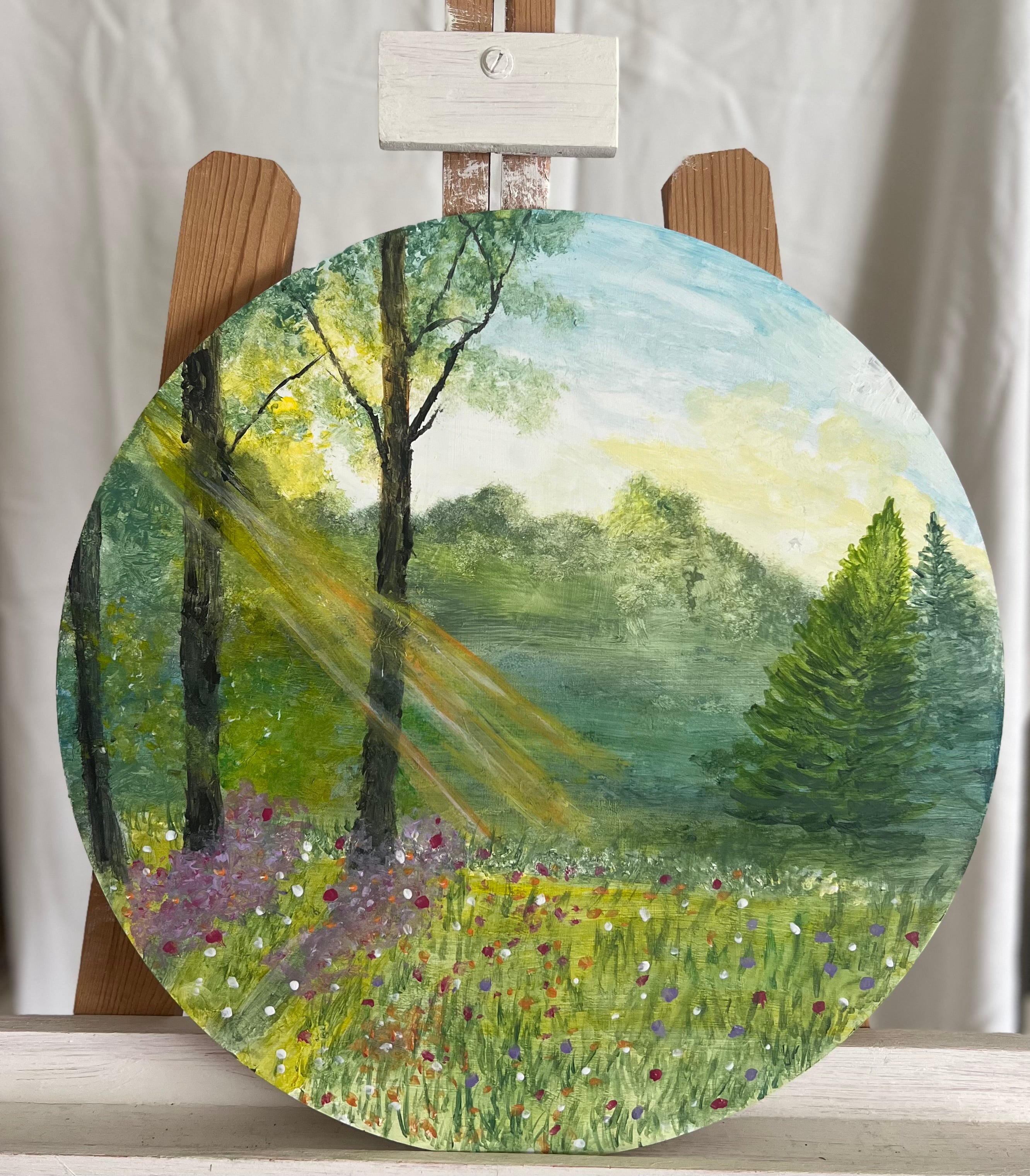 Lienzo Campo Soleado