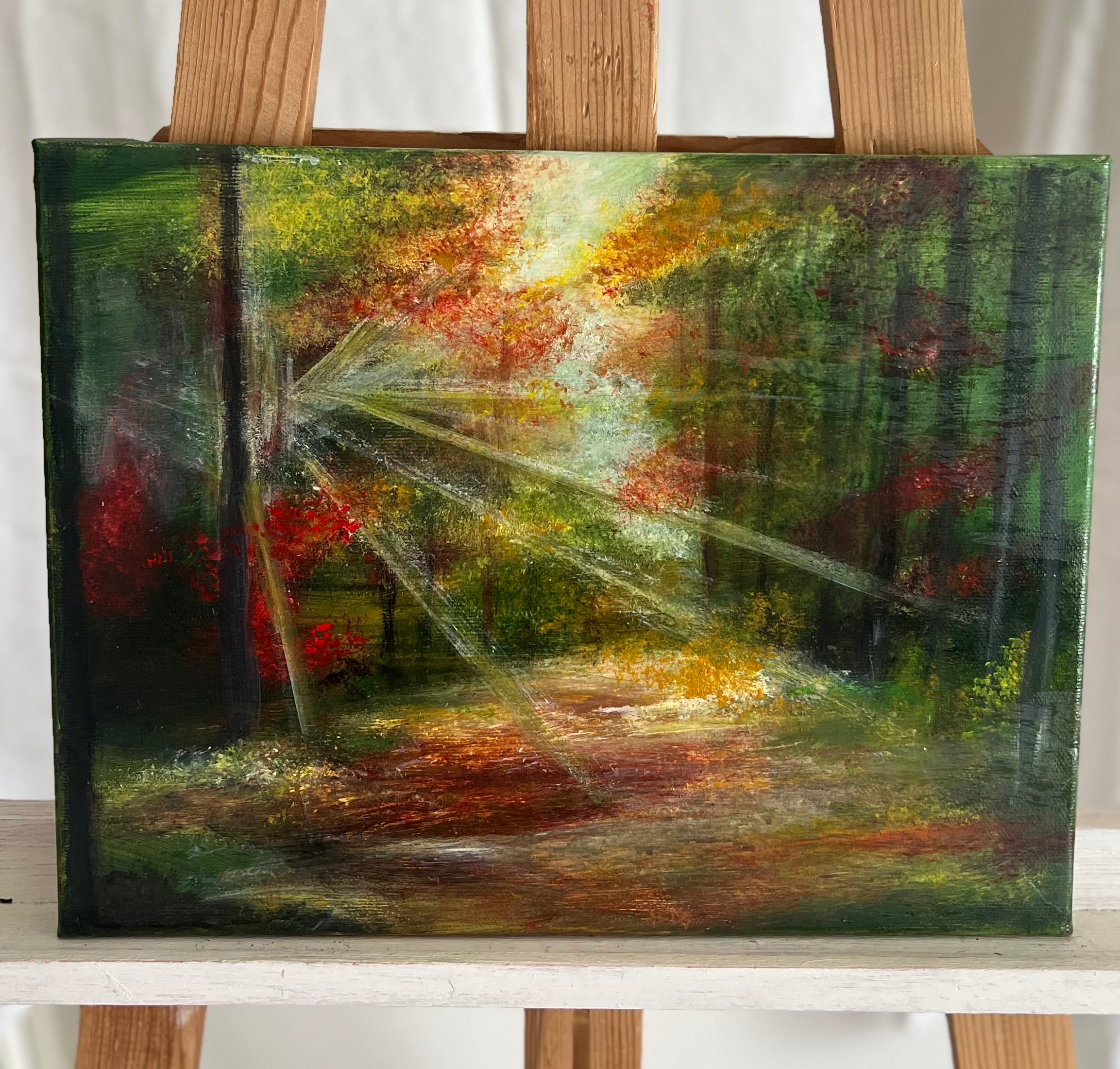 Lienzo Bosque Soleado